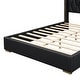 preview thumbnail 8 of 49, Contemporary Full Size PU Upholstered Platform Bed with Wooden Frame and Slat Support