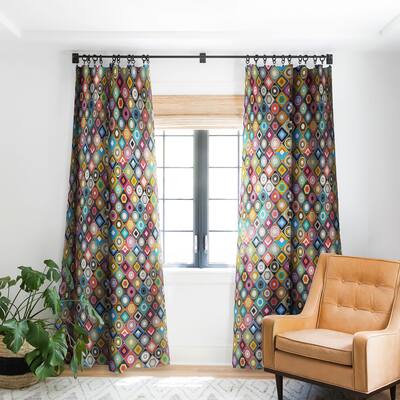 1-piece Blackout Festival Diamond Made-to-Order Curtain Panel