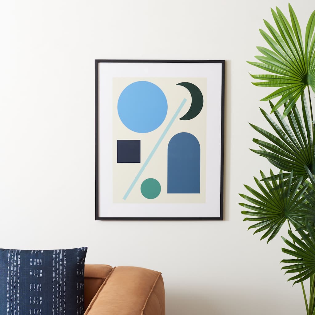 SAFAVIEH Nenka Tranquil Nights 24 x 30-inch Framed Wall Art