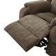 preview thumbnail 23 of 37, Chenille Manual Recliner with 3-Position Adjustable Backrest, Soft Foam Seat, Durable Frame, 330LB Weight Support