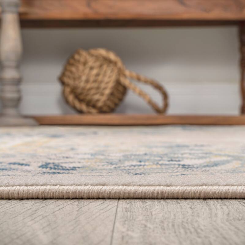 JONATHAN Y Amir Cottage Medallion Area Rug