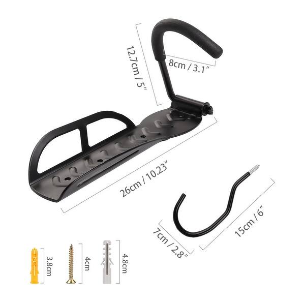 Shop Odoland Bike Hanger And 2 Pack Bike Hooks Heavy Duty Bicycle
