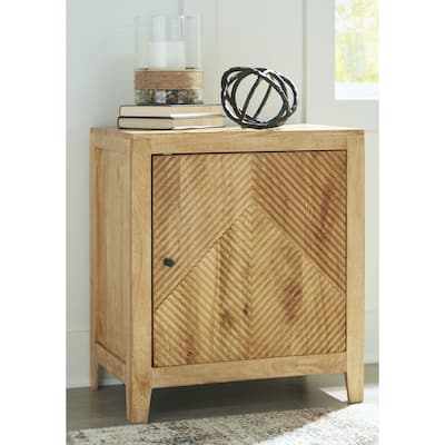 Signature Design by Ashley Emberton Brown Accent Cabinet - 24"W x 15"D x 27"H