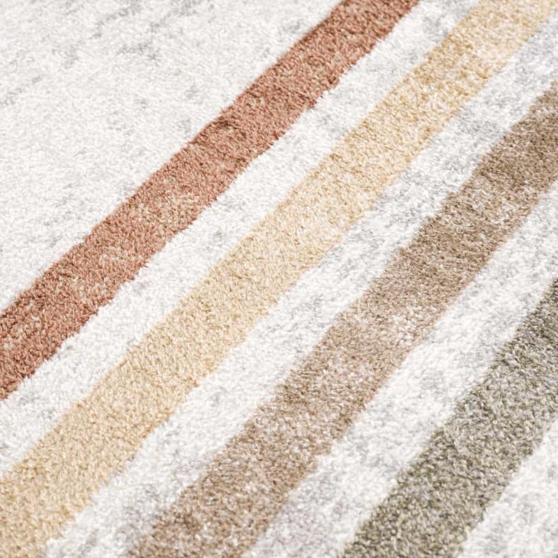 Hauteloom Giza Living Room, Bedroom Machine Washable Area Rug - Traditional - Dark Blue, Light Blue, Olive - 2' x 3'