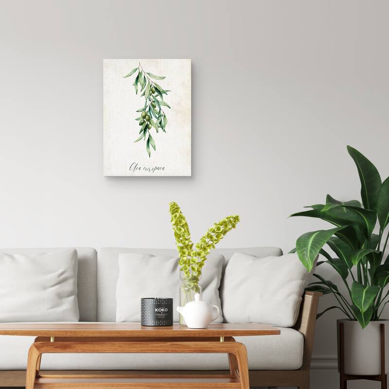 Olives Canvas Art Print