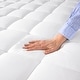 preview thumbnail 2 of 3, Bare Home Deep Pocket Cotton Top Mattress Pad