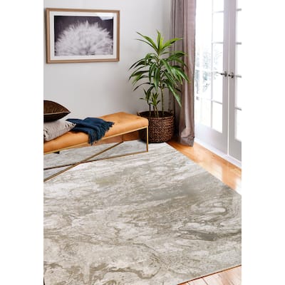 Bashian Gwendolynn Be/Cream Transitional Area Rug