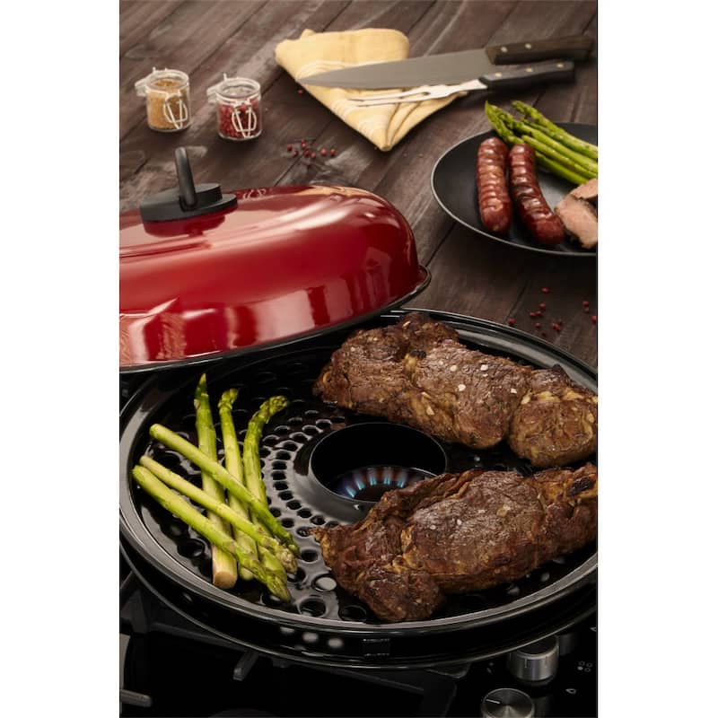 Indoor Smokeless Grill ASATODO Nonstick Stovetop Grill by Artesano Home Decor