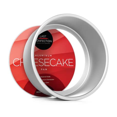 Cheesecake Pans w/ Removable Bottom - Last Confection - Silver