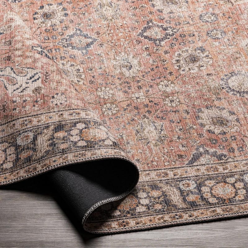 Livabliss Colin Traditional Washable Area Rug