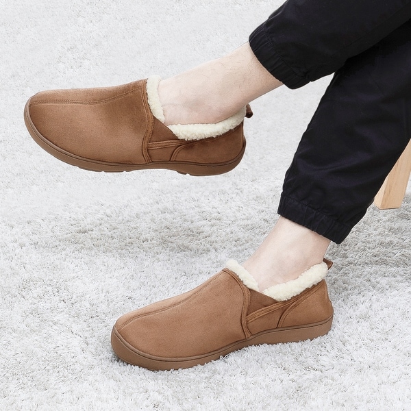 mens suede moccasin shoes