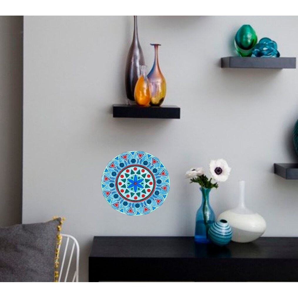 Hand drawn Mandala Wall Decal, Hand drawn Mandala Wall-image