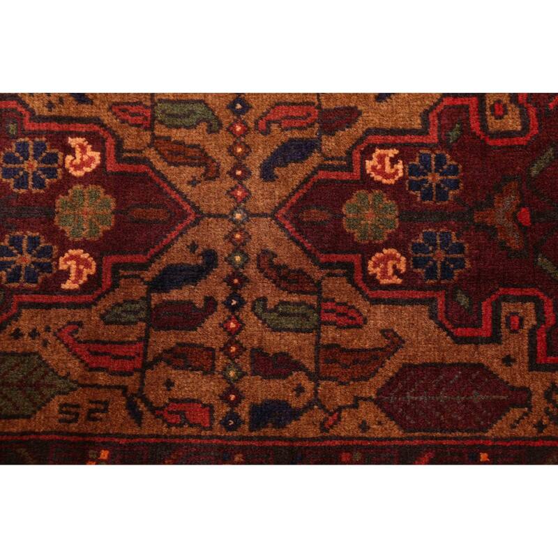 ECARPETGALLERY Hand-knotted Teimani Brown Wool Rug - 3'9 x 7'1