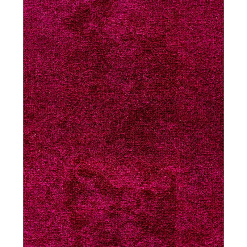 Overdyed One-of-a-Kind Hand-Knotted Area Rug - Pink - 8' 2" x 10' 6"