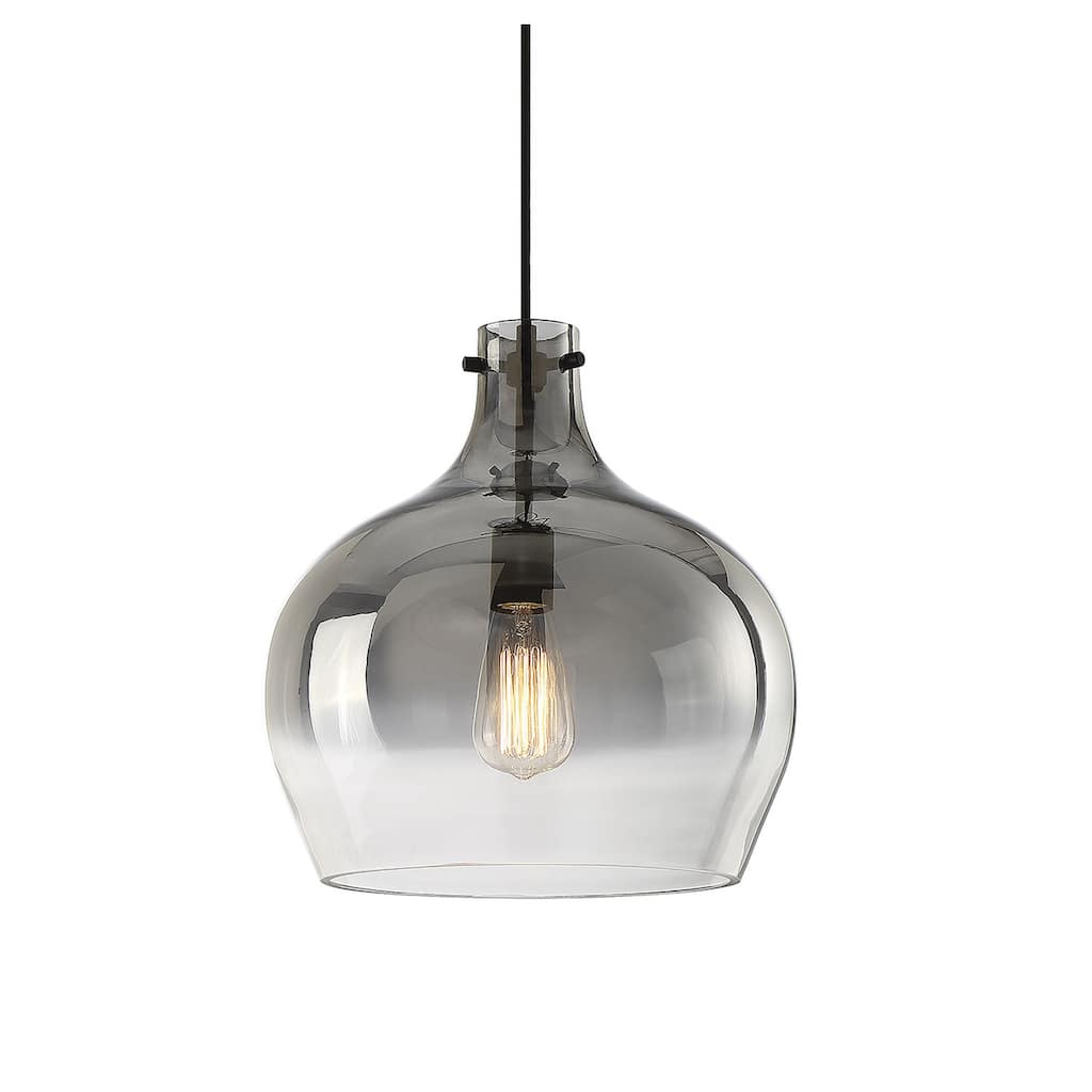 Meridian M70078 Single Light 13" Wide Pendant