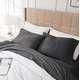 preview thumbnail 89 of 101, Vilano 21-inch Extra Deep Pocket 4-Piece Bed Sheet Set with Pleated Hem