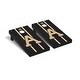 preview thumbnail 1 of 3, College Vault Army Black Knights 2x4 Pro Cornhole Boards - V5 Include Carrying Case
