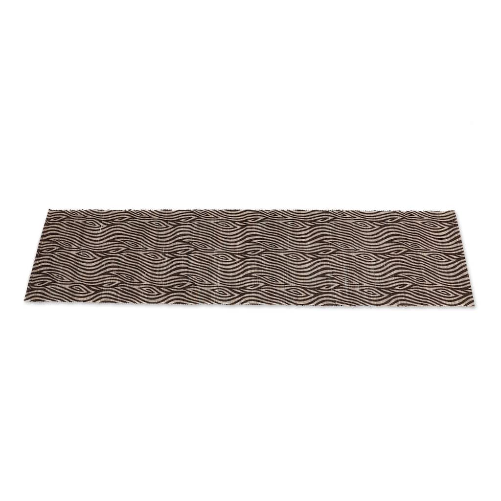 Novica Handmade Brown Delight Cotton Blend Table Runner