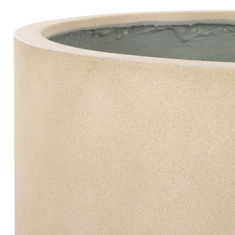 SAFAVIEH Outdoor Daijah Black Planter - 22"W x 22"D x 19"H