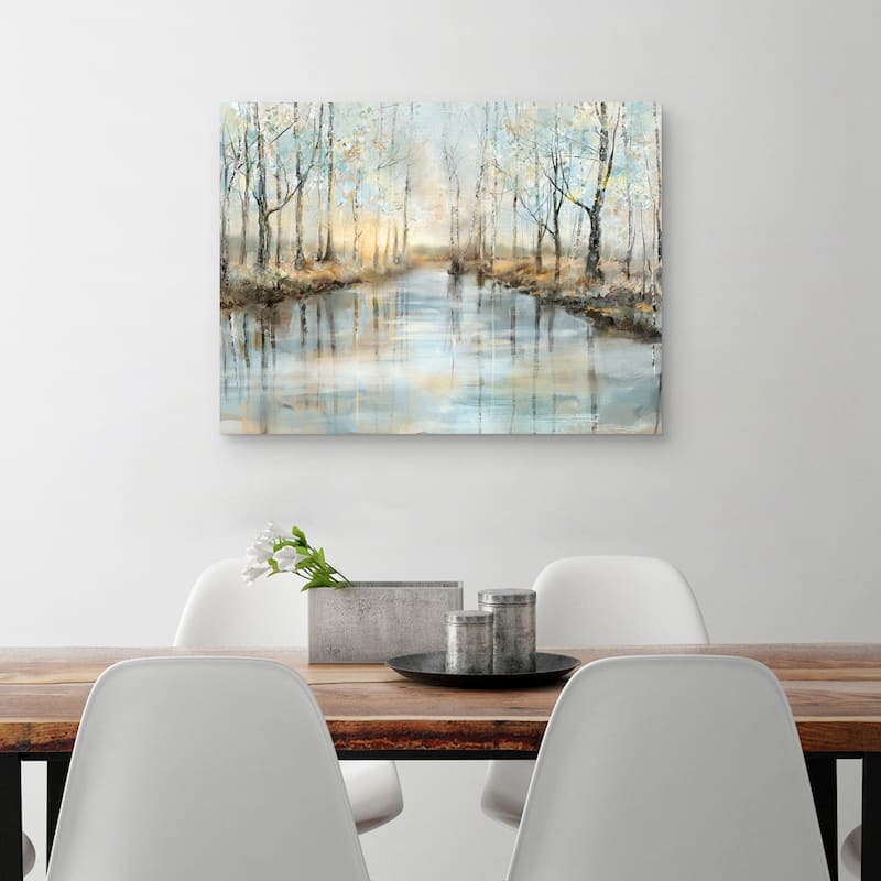 Calm Reflections II by Studio Arts Canvas Art Print