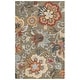 preview thumbnail 25 of 27, SAFAVIEH Handmade Blossom Teobalda Contemporary Wool Rug 6' x 9' - Green/Red - Rectangle