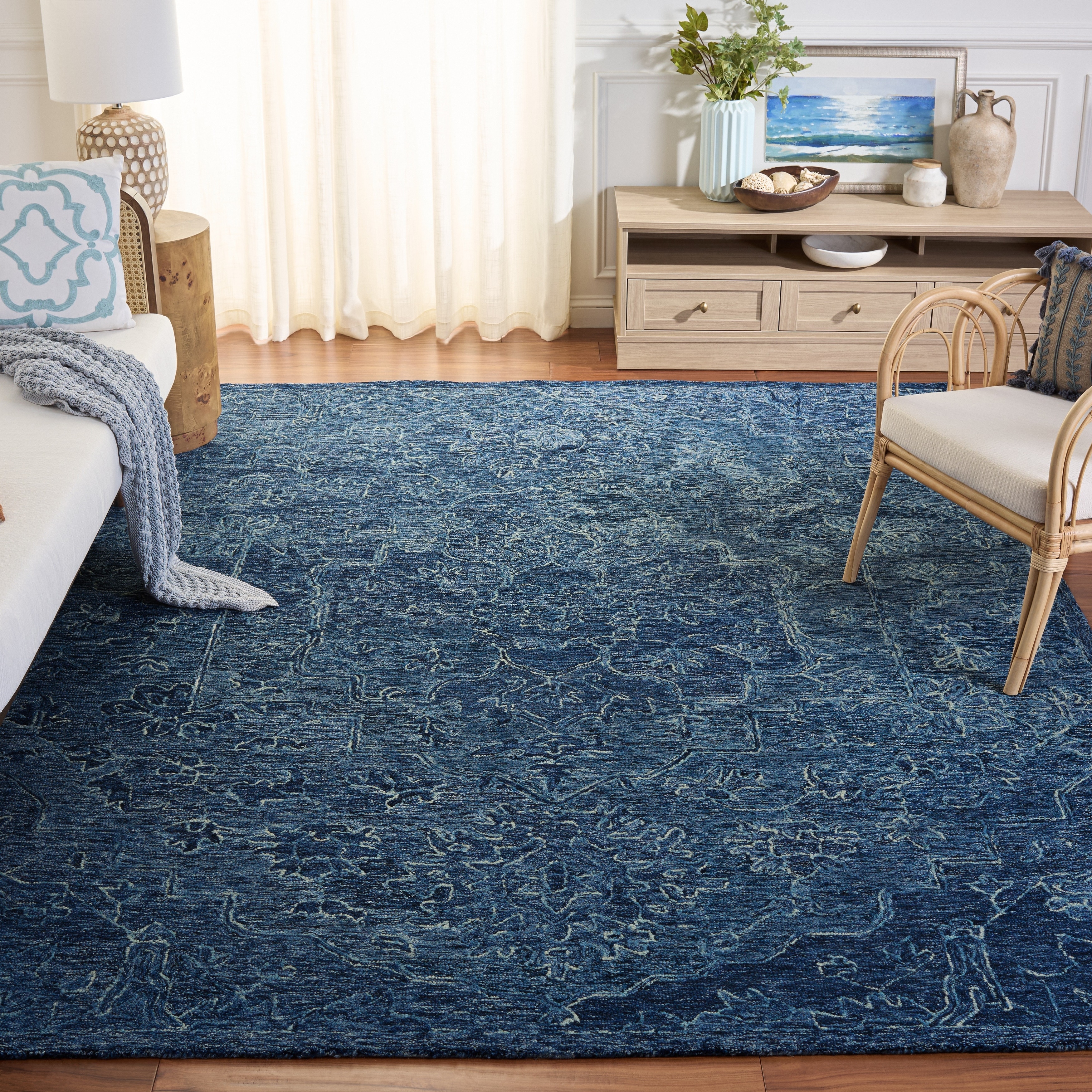 SAFAVIEH Handmade Metro Rabiye French Country Wool Rug