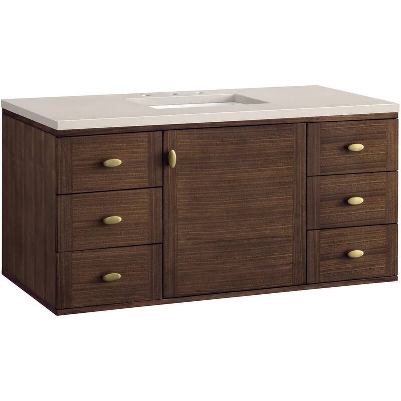 James Martin Vanities 670-V48-3EMR Amberly 48" Free Standing or Wall