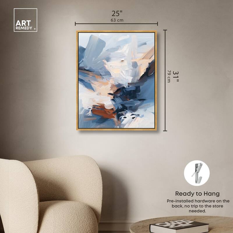 A Symphony in White I Canvas by Art Remedy