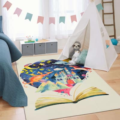 Mohawk Home Tell Me A Story Kids Area Rug