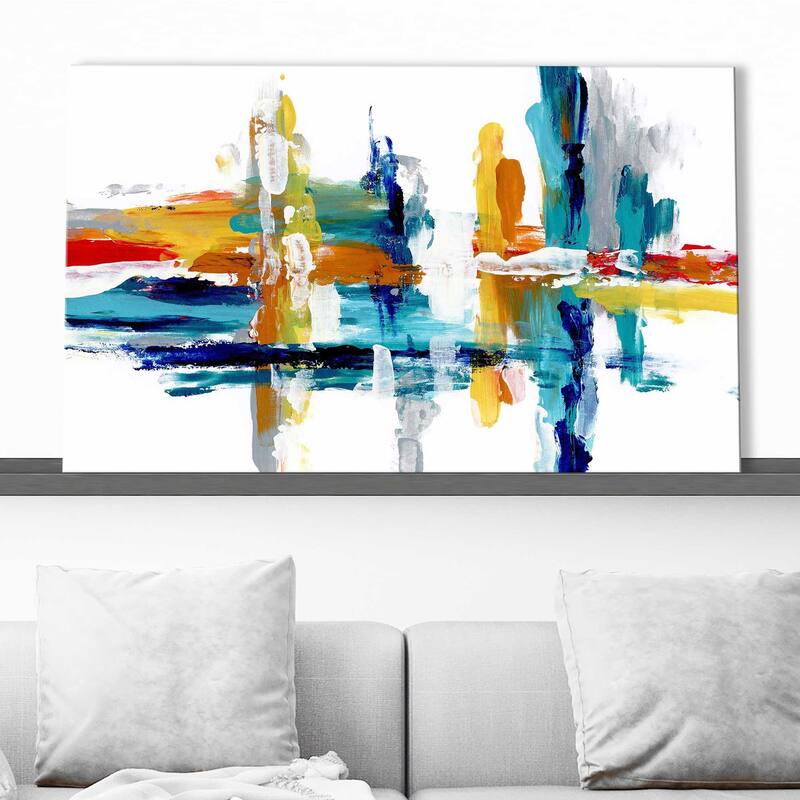 "Captive Color III " by Katrina Craven Print on Canvas