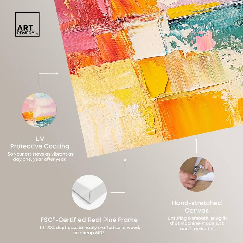 Hued Vista Canvas by Art Remedy, Gallery Wrapped