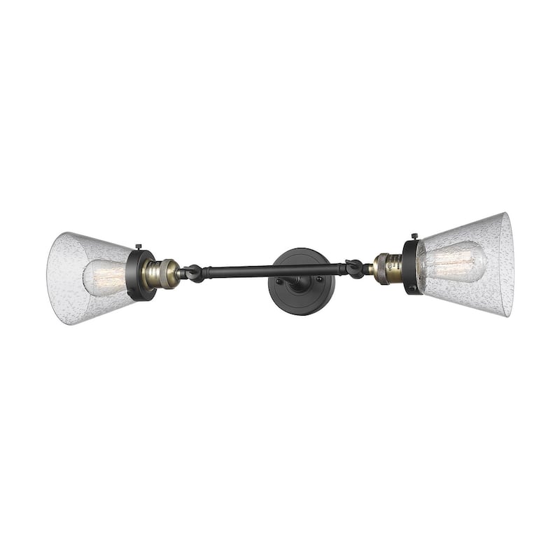Innovations Lighting Small Cone 2 Light 23" Wide Bathroom Vanity Light