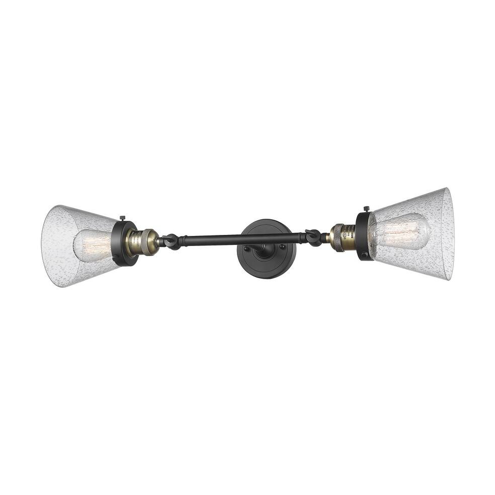 Innovations Lighting Small Cone 2 Light 23" Wide Bathroom Vanity Light