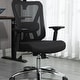 preview thumbnail 1 of 4, Ergonomic Mesh Computer Chair Office Chair With 3D Headrest Lumbar Support 5 Wheels - N/A Black