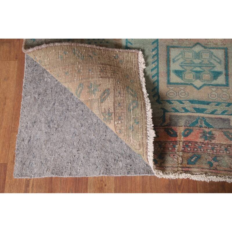 Hand Knotted Oriental 100% Wool Carpet Traditional Tribal Multi-Colored Ardebil Area Rug - 7' 4'' X 4' 0''