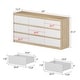 preview thumbnail 31 of 65, 63"W 9 Drawer Dresser Accent Dresser for Living Room Bedroom Chest