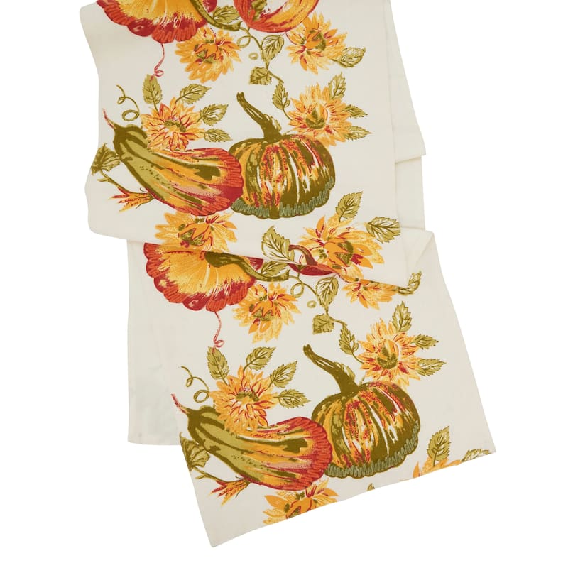Pumpkins Design Table Runner - 16"x72"