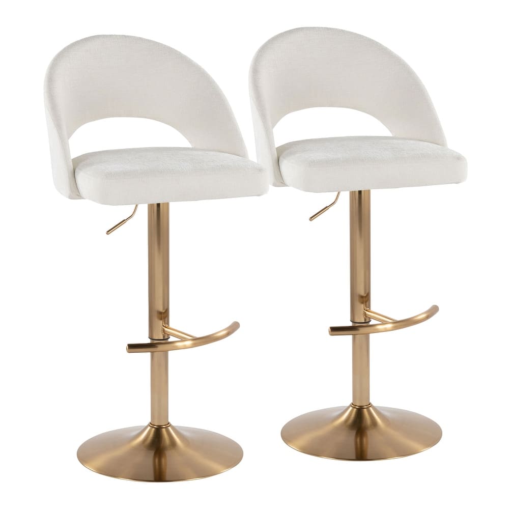 Renee Adjustable Barstool - Set of 2