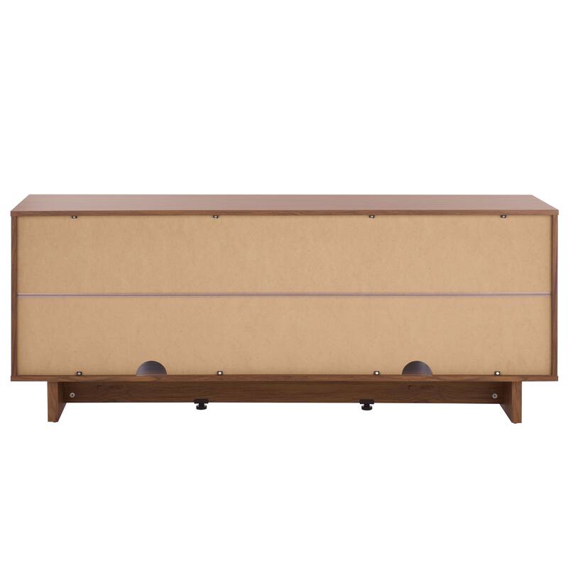 SAFAVIEH Home Quaid 4-Door Sideboard - 62"W x 18"D x 25"H