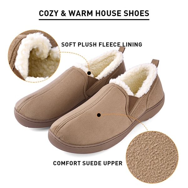 suede house shoes