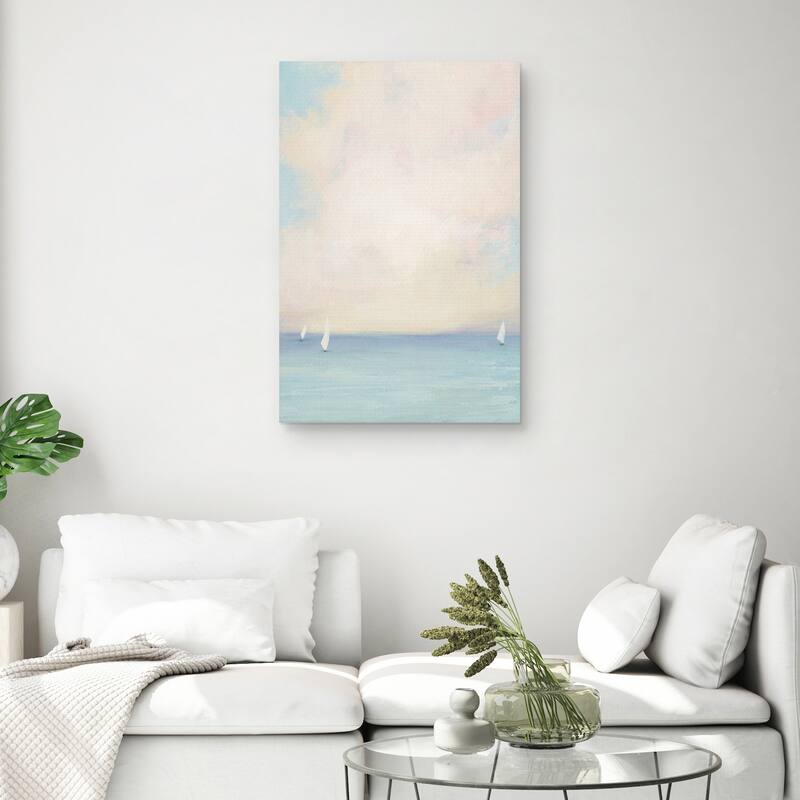 Morning Sail by Julia Puriton Canvas Art Print