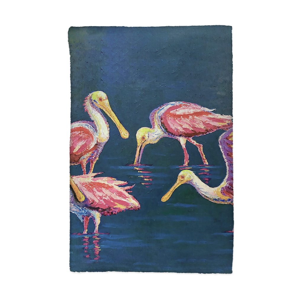 Spoonbill Gathering Kitchen Towel - 16x25