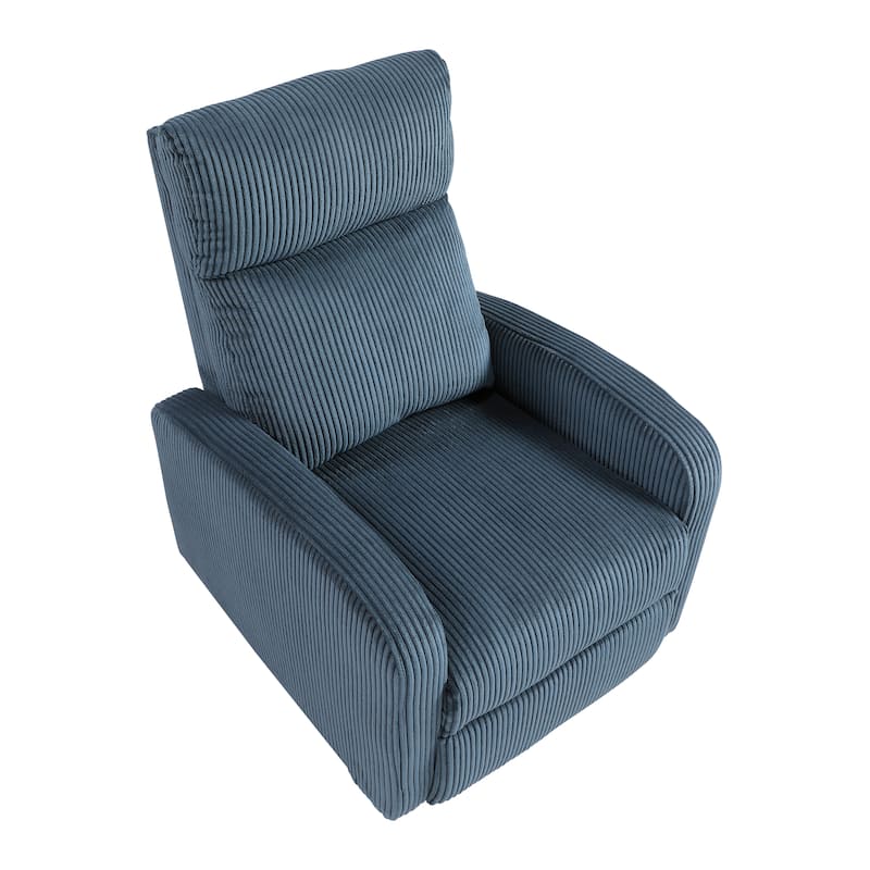 Covelo Corduroy Push Back Reclining Chair