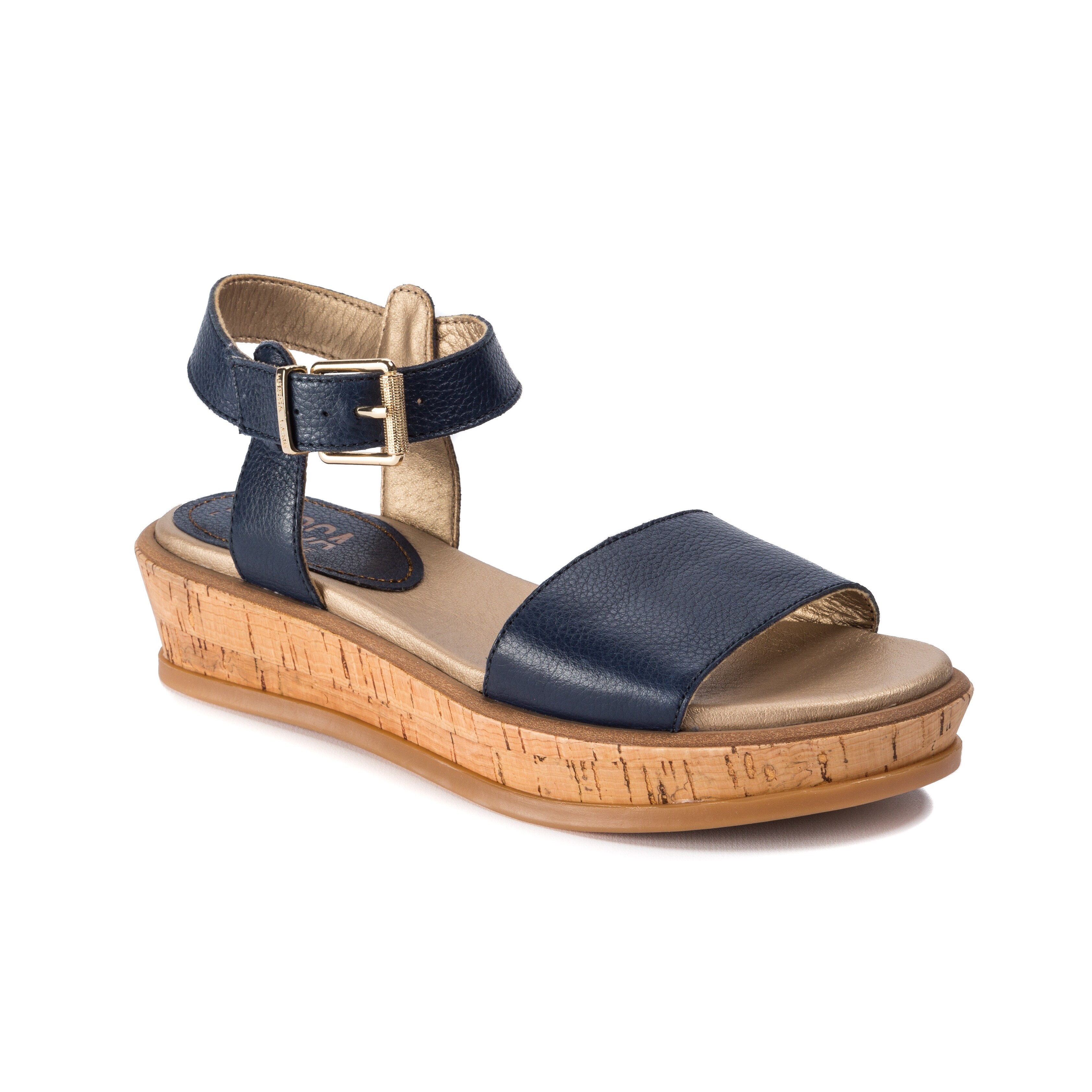 navy sandals