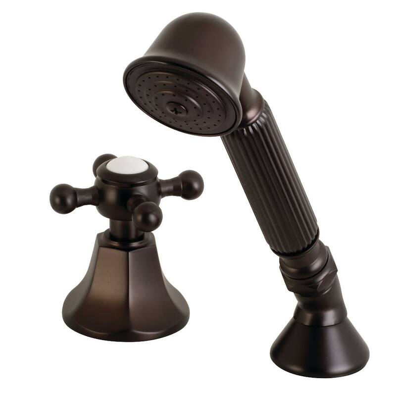 Kingston Brass 1.8 GPM Single Function Hand Shower Package - Includes - Oil Rubbed Bronze