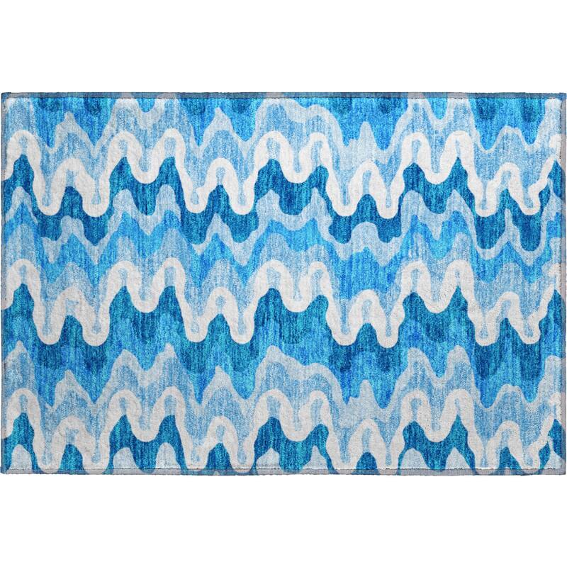 Premium Washable Super Soft Abstract Stripes Mayfield Rug