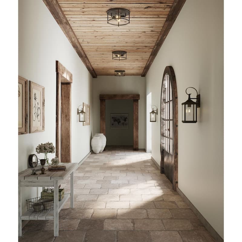 Gibbes Street Collection One-Light Small Wall-Lantern - 15.370" x 9.870" x 8.500"