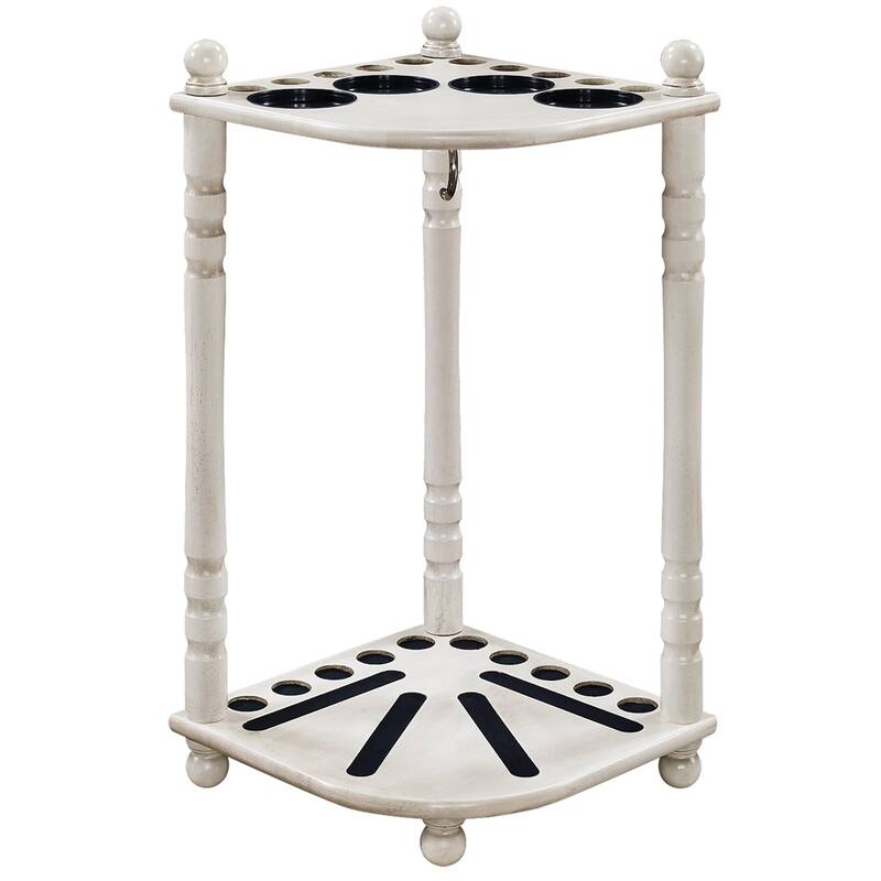 Floor Cue Rack with Round Legs - 16x16x24