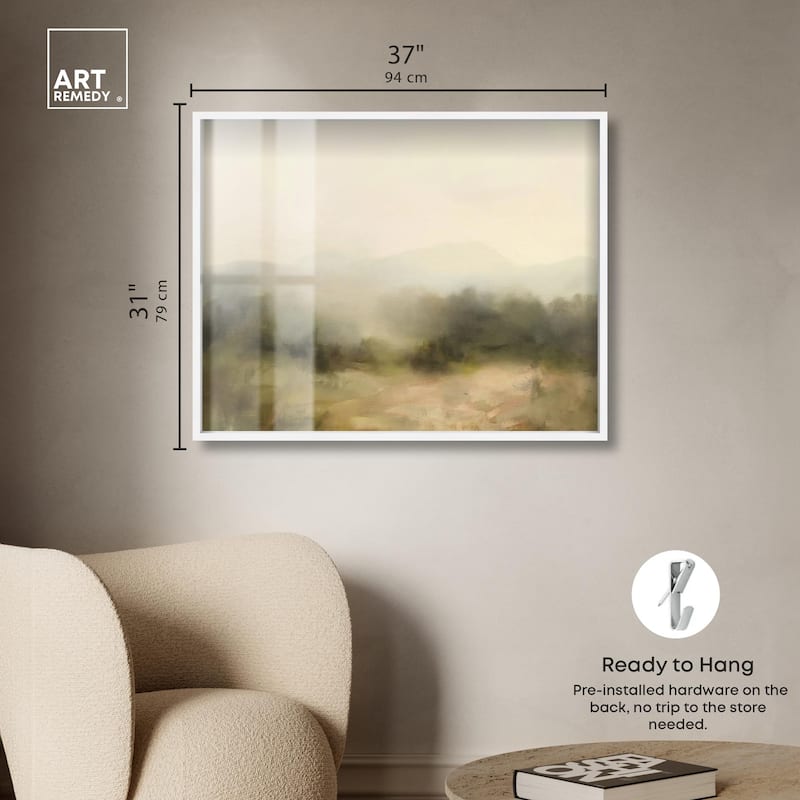Haze Horizon Shadowbox by Art Remedy