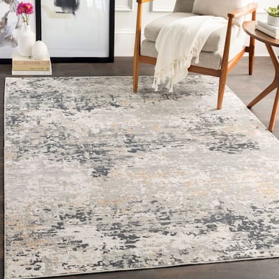 Livabliss Farmhouse Milano Abstract Area Rug